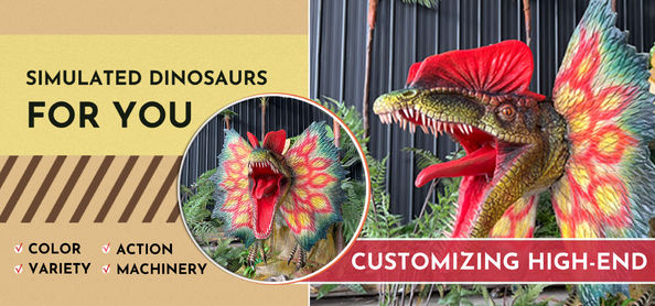 جودة ديناصور متحرك واقعي مصنع