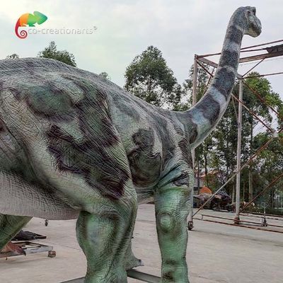 شراء متنزه 12 متر متحرك Brontosaurus بالحجم الطبيعي ديناصور متحرك نموذج واقعي للجوراسي online manufacture