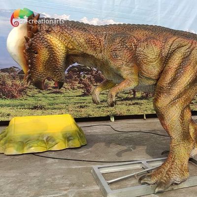 شراء متنزه 3M متحرك Dinsoaur بالحجم الطبيعي Pachycephalosaurus لمدينة الملاهي online manufacture