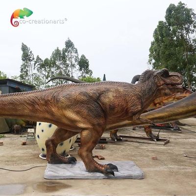 شراء Life Size Animatronic Dinosaur T-Rex Realistic Dinosaur Model For Amusement Park online manufacture