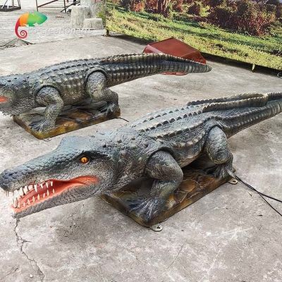شراء Water Resistant Animatronic Crocodile Customized Simulation Animals online manufacture