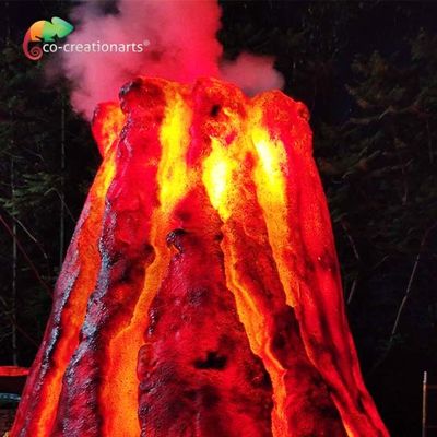شراء طارد المياه مخصص بركان Animatronics الألياف الزجاجية لملاهي online manufacture