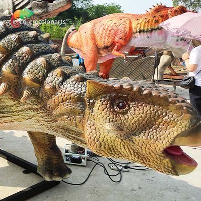 سعر جيد CE 5M Animatronic Ankylosaurus الاصطناعي ديناصور لمعرض مركز التسوق الانترنت