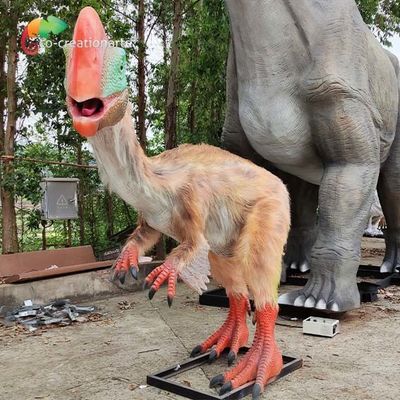 شراء Oviraptor نموذج واقعي متحرك ديناصور ديناصور اصطناعي مقاوم للشمس online manufacture
