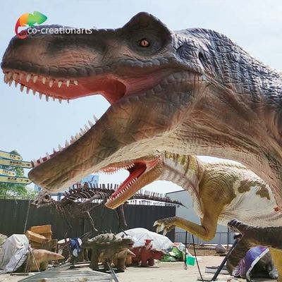 سعر جيد 5M T Rex Jurassic Park Animatronic Theme Park Dinosaurs Corresponding sound الانترنت