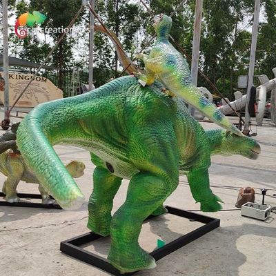 واقعية الحياة حجم الديناصورات المتحركة Iguanodon نموذج مقاومة الطقس