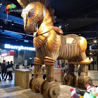 شراء حديقة المواضيع المصنوعة خصيصاً نموذج طروادة الأنيماتونيكس online manufacture