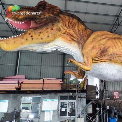 شراء نموذج ديناصور T-Rex مضاد للماء عملاق 18 مترًا للمعرض في الهواء الطلق online manufacture