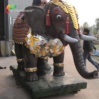 شراء CE مخصص صنع Animatronics الفيل الأطفال ركوب المعدات التفاعلية online manufacture