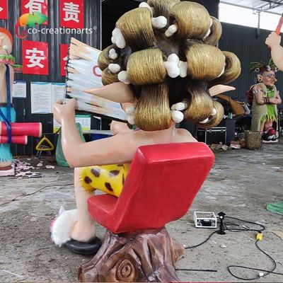 شراء غير نافذ للمطر مخصص للرسوم المتحركة Animatronics شخصية تمثال لعرض الحديقة online manufacture