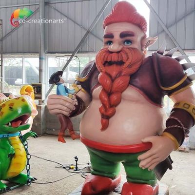 تخصيص المناظر الطبيعية الديكور أحرف متنزه Animatronics