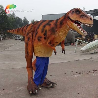 شراء زي ديناصور متحرك بطول 4.5 متر زي رابتور متحرك للاحتفال بالمنتزه online manufacture