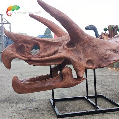 شراء العالم الجوراسي طبق الاصل ترايسيراتوبس هيكل عظمي صامد للمتحف online manufacture
