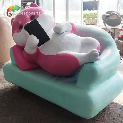 Shiba Inu Animatronic Custom Micro Model Replicas لمدينة الملاهي