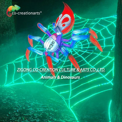 شراء العنكبوت الصيني الضوء الفانوس الضوء الأبيض اللون المثالي لتزيين الحدث تصنيع عبر الإنترنت