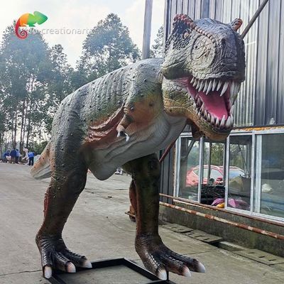 سعر جيد Sunproof Fiberglass Animatronic T Rex Theme Park الديناصورات حسب الطلب الانترنت