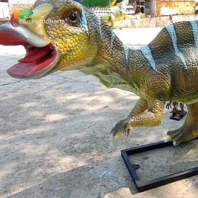 سعر جيد دوران الرأس بالحجم الطبيعي للديناصورات المتحركة محاكاة Hadrosauridae الانترنت