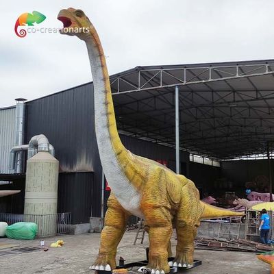 سعر جيد مقاومة لتسرب الماء بالحجم الطبيعي الديناصورات المتحركة Brachiosaurus Animatronic 50 / 60hz الانترنت